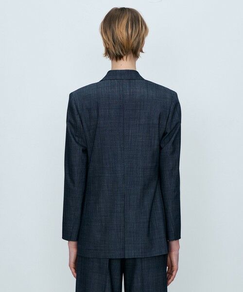 TOMORROWLAND / トゥモローランド テーラードジャケット | 【WEB先行予約】コンフォートデニム ダブルブレストジャケット | 詳細4