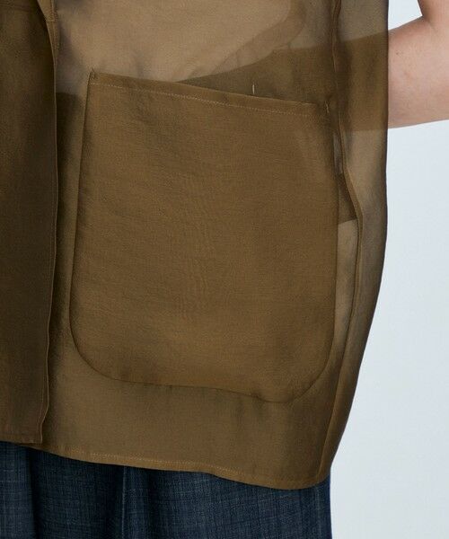 TOMORROWLAND / トゥモローランド その他アウター | 【WEB先行予約】シアーオーガンジー フレンチジャケット | 詳細11