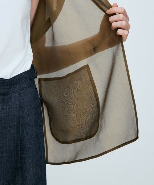 TOMORROWLAND / トゥモローランド その他アウター | 【WEB先行予約】シアーオーガンジー フレンチジャケット | 詳細6