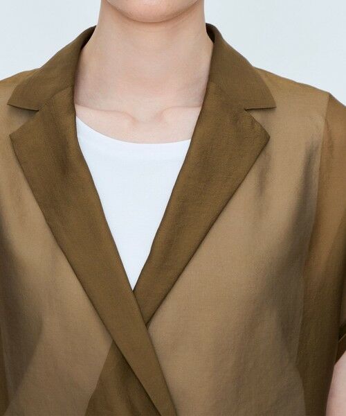 TOMORROWLAND / トゥモローランド その他アウター | 【WEB先行予約】シアーオーガンジー フレンチジャケット | 詳細7