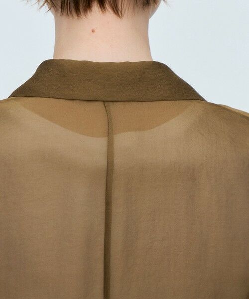 TOMORROWLAND / トゥモローランド その他アウター | 【WEB先行予約】シアーオーガンジー フレンチジャケット | 詳細8