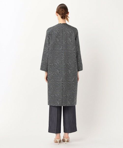 TOMORROWLAND / トゥモローランド その他アウター | オーバーフラワージャカード クルーネックコート | 詳細3