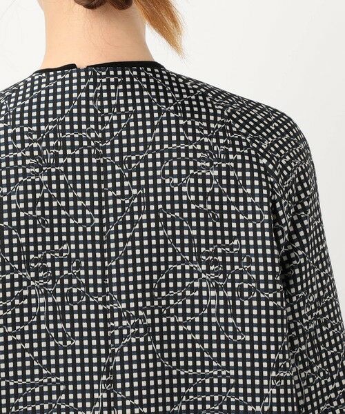 TOMORROWLAND / トゥモローランド その他アウター | オーバーフラワージャカード クルーネックコート | 詳細6