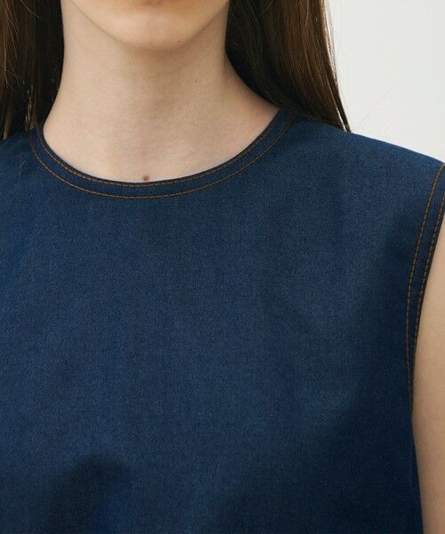 TOMORROWLAND / トゥモローランド シャツ・ブラウス | コットンシルクデニム ポケットプルオーバー | 詳細5