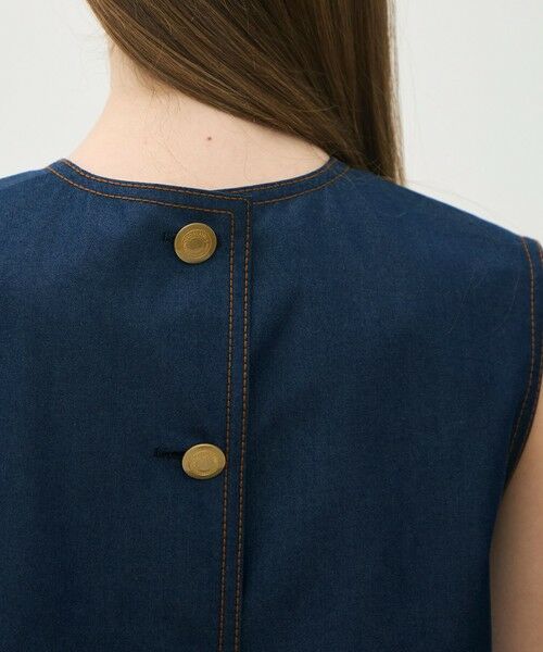 TOMORROWLAND / トゥモローランド シャツ・ブラウス | コットンシルクデニム ポケットプルオーバー | 詳細6