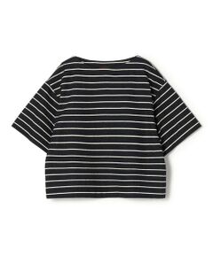 TOMORROWLAND / トゥモローランド その他トップス | シルクブレンドボーダー ボートネックプルオーバー