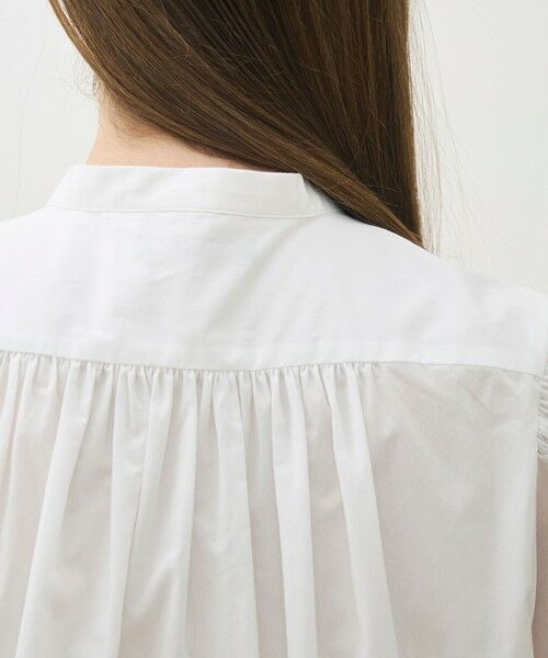 TOMORROWLAND / トゥモローランド シャツ・ブラウス | コットンコンビネーション ペタルスリーブブラウス | 詳細6
