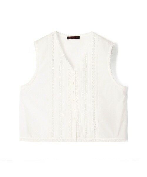 TOMORROWLAND / トゥモローランド シャツ・ブラウス | コットンコンビネーション ショートブラウス（11 ホワイト）