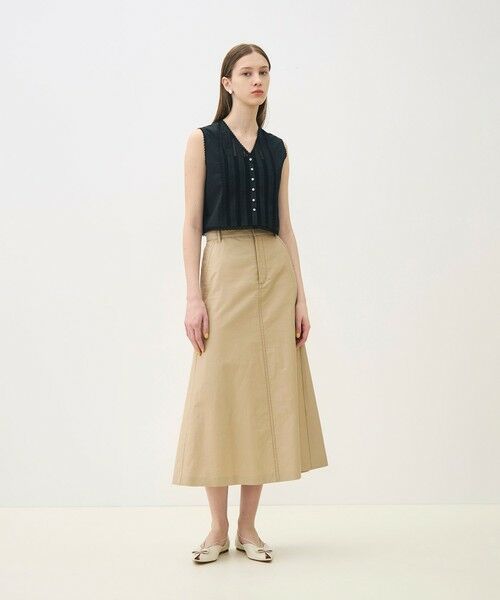 TOMORROWLAND / トゥモローランド シャツ・ブラウス | コットンコンビネーション ショートブラウス | 詳細10