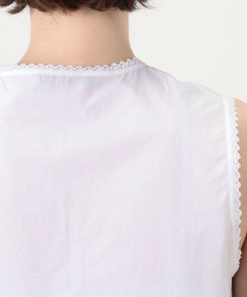 TOMORROWLAND / トゥモローランド シャツ・ブラウス | コットンコンビネーション ショートブラウス | 詳細6