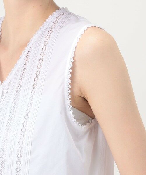 TOMORROWLAND / トゥモローランド シャツ・ブラウス | コットンコンビネーション ショートブラウス | 詳細7