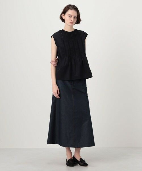 TOMORROWLAND / トゥモローランド シャツ・ブラウス | コットンコンビネーション ピンタックブラウス | 詳細10