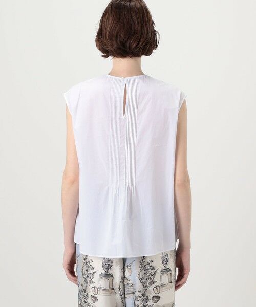 TOMORROWLAND / トゥモローランド シャツ・ブラウス | コットンコンビネーション ピンタックブラウス | 詳細4