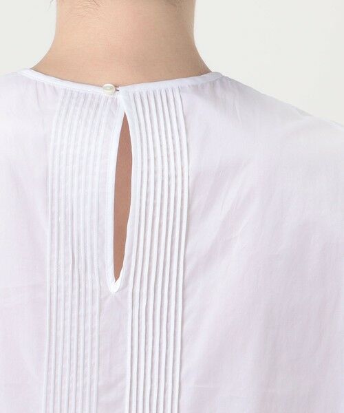 TOMORROWLAND / トゥモローランド シャツ・ブラウス | コットンコンビネーション ピンタックブラウス | 詳細6