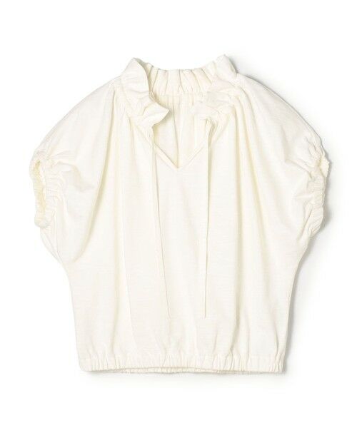 TOMORROWLAND / トゥモローランド その他トップス | スラブジャージー ドローストリングプルオーバー（11 ホワイト）