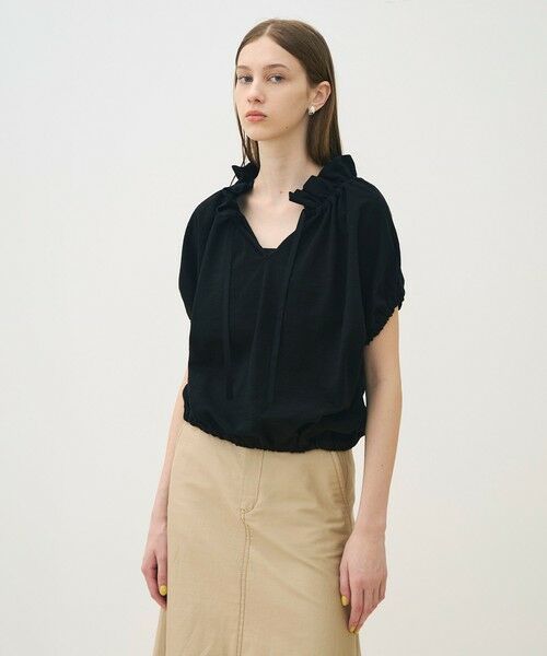 TOMORROWLAND / トゥモローランド その他トップス | スラブジャージー ドローストリングプルオーバー | 詳細2