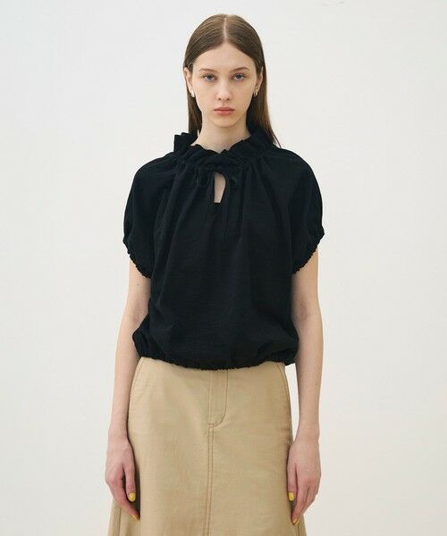 TOMORROWLAND / トゥモローランド その他トップス | スラブジャージー ドローストリングプルオーバー | 詳細3