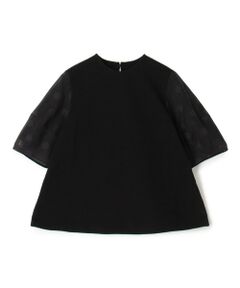 TOMORROWLAND / トゥモローランド その他トップス | スラブジャージー ドットパフスリーブプルオーバー