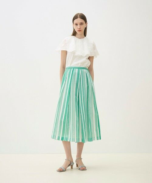 TOMORROWLAND / トゥモローランド その他トップス | スラブジャージー ドットケープカラープルオーバー | 詳細10