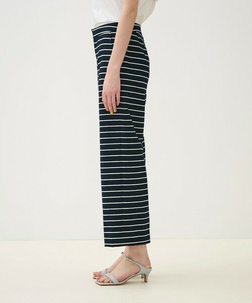 TOMORROWLAND / トゥモローランド その他パンツ | シルクブレンドボーダー ストレートパンツ | 詳細3