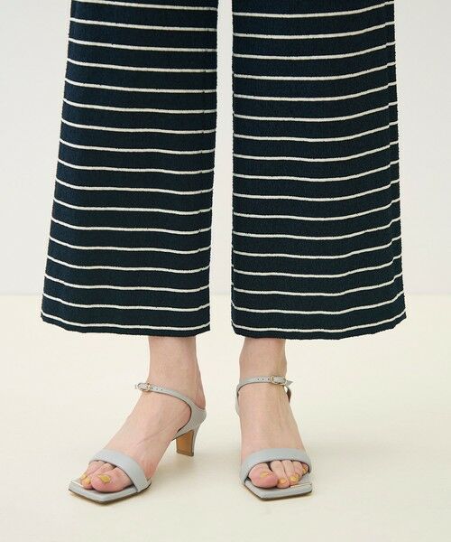 TOMORROWLAND / トゥモローランド その他パンツ | シルクブレンドボーダー ストレートパンツ | 詳細8