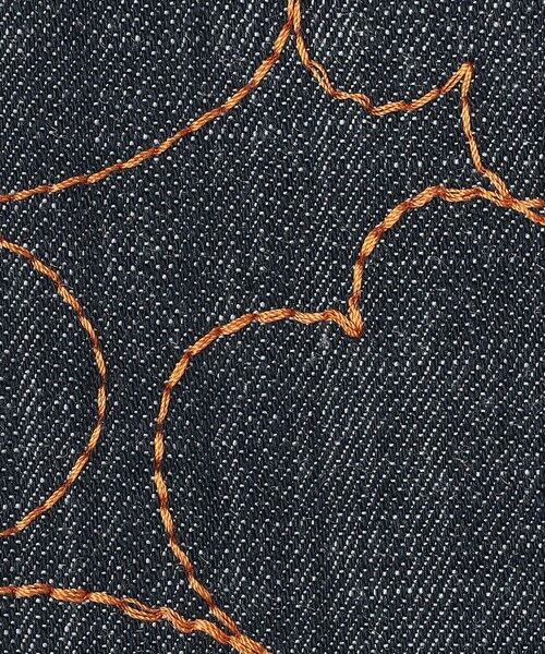 TOMORROWLAND / トゥモローランド デニムスカート | デニムフラワーリング タイトストレートスカート | 詳細9