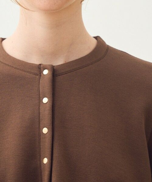 TOMORROWLAND / トゥモローランド カーディガン・ボレロ | コットンダンボール トラペーズカーディガン | 詳細6