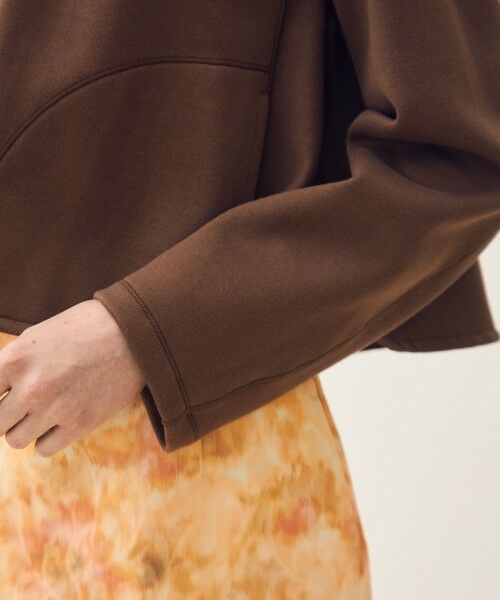 TOMORROWLAND / トゥモローランド カーディガン・ボレロ | コットンダンボール トラペーズカーディガン | 詳細7