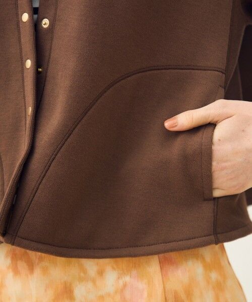 TOMORROWLAND / トゥモローランド カーディガン・ボレロ | コットンダンボール トラペーズカーディガン | 詳細8