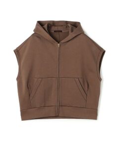 TOMORROWLAND / トゥモローランド ベスト | コットンダンボール フーデッドジレ