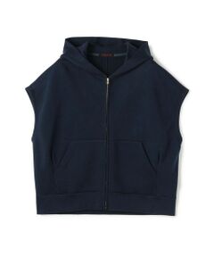 TOMORROWLAND / トゥモローランド ベスト | コットンダンボール フーデッドジレ