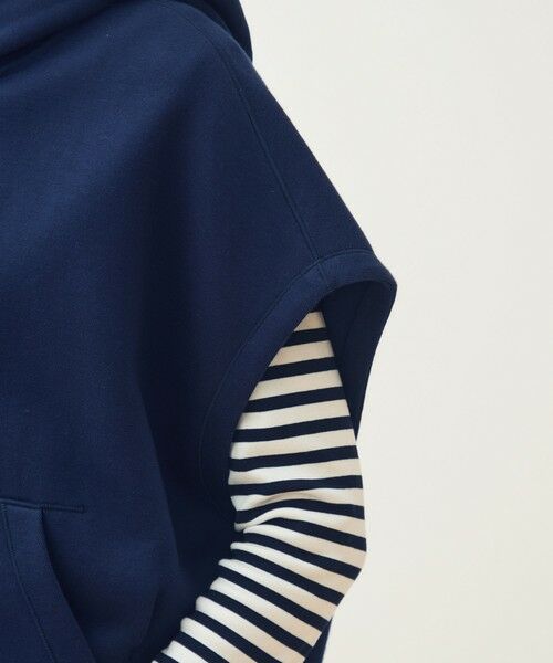 TOMORROWLAND / トゥモローランド ベスト | コットンダンボール フーデッドジレ | 詳細7