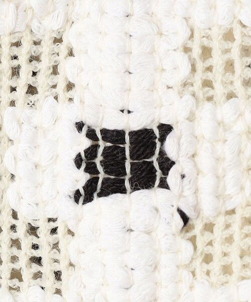 TOMORROWLAND / トゥモローランド ノーカラージャケット | ブロックトリコット カーディガンジャケット | 詳細10