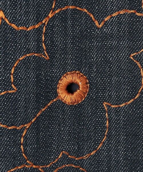 TOMORROWLAND / トゥモローランド ベスト | デニムフラワーリング フロンタブルジレ | 詳細18