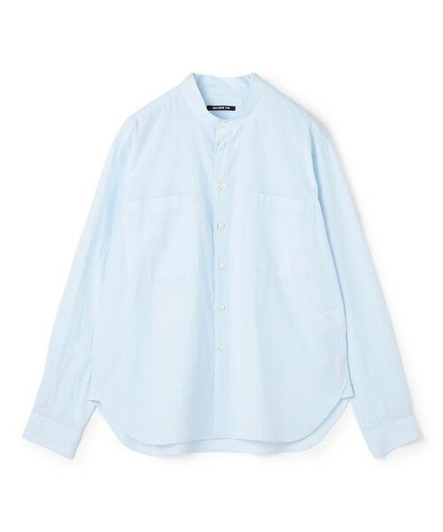 TOMORROWLAND / トゥモローランド シャツ・ブラウス | コットン バンドカラーシャツ（61 ライトブルー）