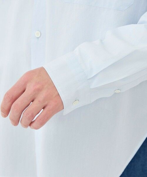 TOMORROWLAND / トゥモローランド シャツ・ブラウス | コットン バンドカラーシャツ | 詳細7