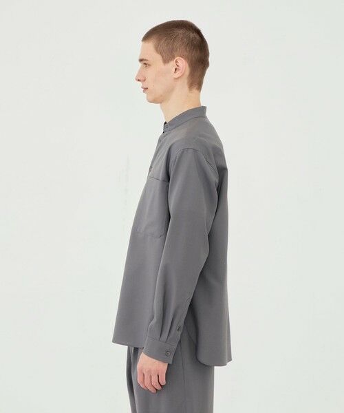 TOMORROWLAND / トゥモローランド シャツ・ブラウス | ウォッシャブルトロピカル バンドカラーシャツ | 詳細3