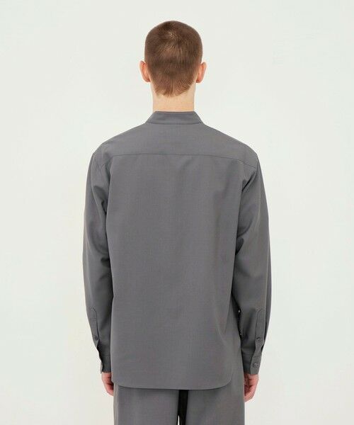 TOMORROWLAND / トゥモローランド シャツ・ブラウス | ウォッシャブルトロピカル バンドカラーシャツ | 詳細4