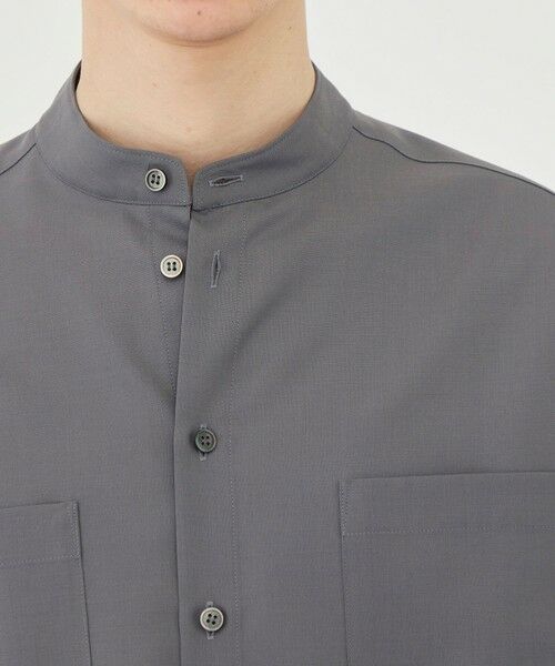 TOMORROWLAND / トゥモローランド シャツ・ブラウス | ウォッシャブルトロピカル バンドカラーシャツ | 詳細5