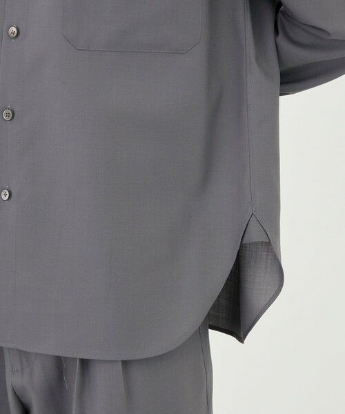 TOMORROWLAND / トゥモローランド シャツ・ブラウス | ウォッシャブルトロピカル バンドカラーシャツ | 詳細8