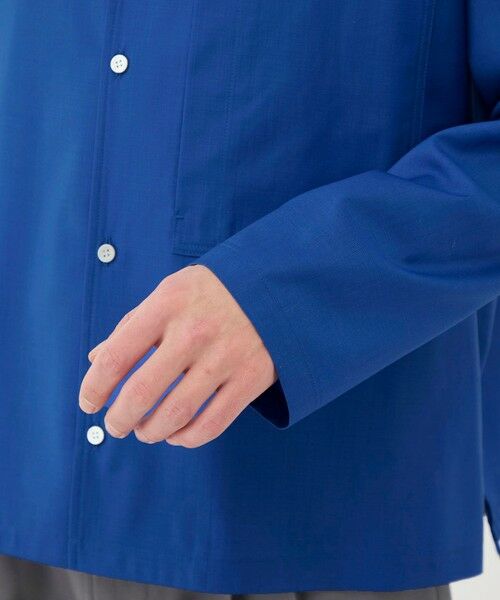 TOMORROWLAND / トゥモローランド シャツ・ブラウス | プリムウール ドロップショルダーシャツ | 詳細6