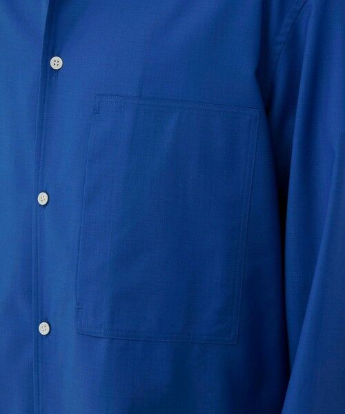 TOMORROWLAND / トゥモローランド シャツ・ブラウス | プリムウール ドロップショルダーシャツ | 詳細8