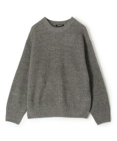 TOMORROWLAND / トゥモローランド ニット・セーター | リネンフィッシャーマンズリブ クルーネックプルオーバー