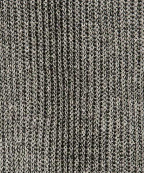 TOMORROWLAND / トゥモローランド ニット・セーター | リネンフィッシャーマンズリブ クルーネックプルオーバー | 詳細10