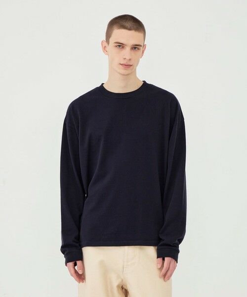 TOMORROWLAND / トゥモローランド Tシャツ | コットン吊り天竺 ロングスリーブプルオーバー | 詳細10