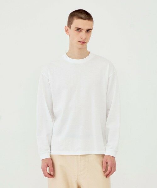 TOMORROWLAND / トゥモローランド Tシャツ | コットン吊り天竺 ロングスリーブプルオーバー | 詳細2