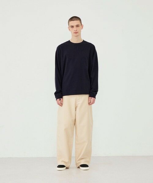 TOMORROWLAND / トゥモローランド Tシャツ | コットン吊り天竺 ロングスリーブプルオーバー | 詳細9