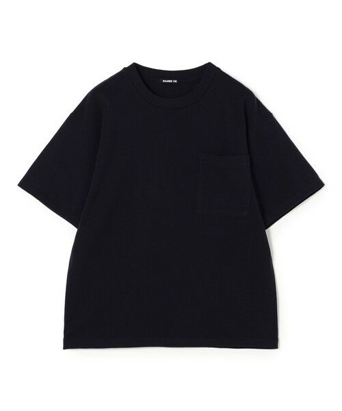 TOMORROWLAND / トゥモローランド Tシャツ | コットン吊り天竺 ハーフスリーブプルオーバー（69 ネイビー）