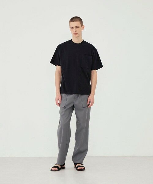 TOMORROWLAND / トゥモローランド Tシャツ | コットン吊り天竺 ハーフスリーブプルオーバー | 詳細1