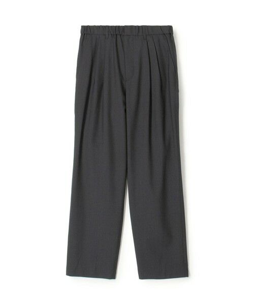 TOMORROWLAND / トゥモローランド その他パンツ | ウォッシャブルトロピカル 2タックパンツ(18 ブラック系)